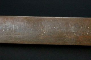 BWO14 Japanese Antique Brass & Copper kozuka Nanakoji sword tsuba knife 11