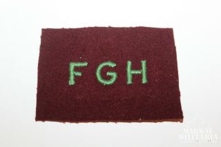 Ww2 5th Armoured Division Fgh Fort Garry Horse Div Patch / Flash (17677)