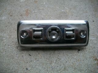 1968 - 1972 Chevelle Buick Olds Cad Rare Bucket And Bench 6 Way Power Seat Switch.