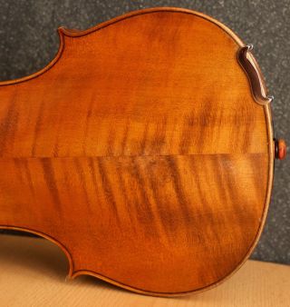 old violin 4/4 geige viola cello fiddle label GEORGES CHANOT 10
