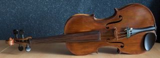 old violin 4/4 geige viola cello fiddle stamped outside and inside 2