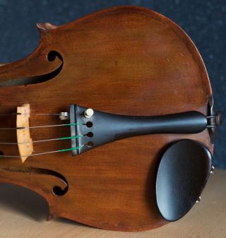 old violin 4/4 geige viola cello fiddle stamped outside and inside 6