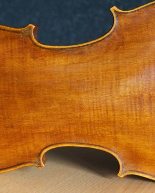 old violin 4/4 geige viola cello fiddle stamped outside and inside 9