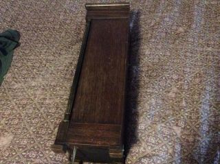 Vintage 1950’s Mini Electric Grandfather Clock,  C.  J.  Hug Co. 8