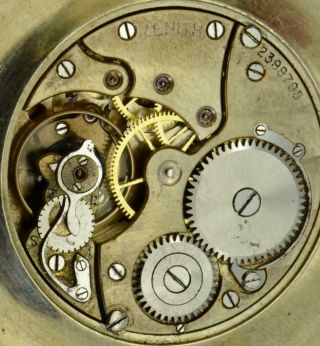 Historic WWI German Pilot ' s award Zenith pocket watch.  AUTOMATON PROPELLER DIAL 6
