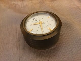 Vintage 1950’s SWISS 8 Day Calendar AMARYLLIS Desk Clock 7 Jewels “EXCELLENT” 7