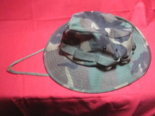 Us Army Type Ii Camouflage Camo Jungle Hat Mil - Type - J - 44321 Size Xl