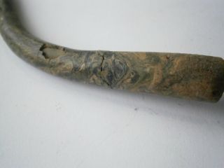 Unique tobacco pipe SKULL Mouthpiece WW1 wwI or WWII ww2 Trench Art Rare 9
