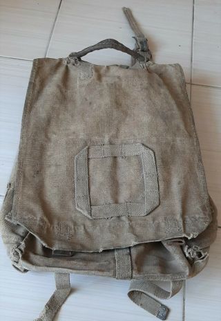 Ww2 Rare Military Polish Army Backpack In