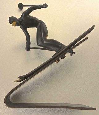 Richard Rohac (hagenauer),  Austria Bronze: Skier On Skis