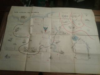 Xix Army Corp.  From D Day To June 6 1944 Ww2 Map & Info Look