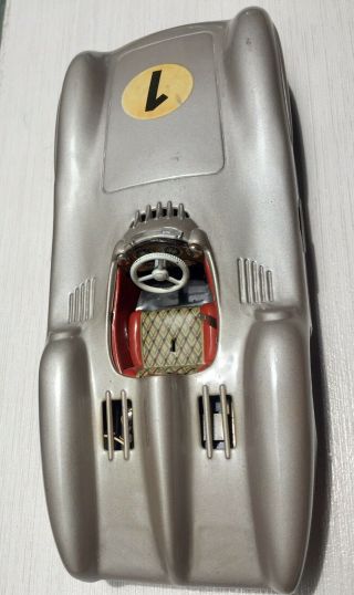 1.  Jnf Mercedes Benz Tin Toys Germany,  No Windup,  Electric Very Well 3