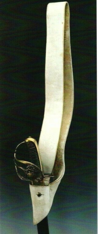 French Revolution Saber Of Infantry 1789 W/ Shoulder Belt