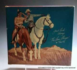 1957 Hartland LONE RANGER 801 - LR with SCARCE BOX with ALL ACCESSORIES 12