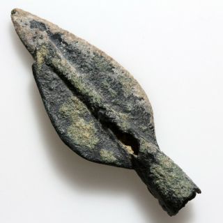 SCARCE - MINOAN BRONZE ARROWHEAD CIRCA 1500 BC 2