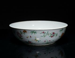 Chinese Antique Famille Rose Porcelain Washer