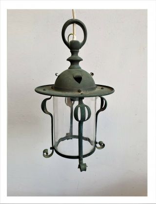 Arts And Crafts Copper Lamp / Lantern F And C Osler