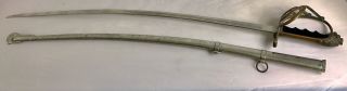 Rare Italian 19th Century M1863 Bersaglieri Lion Head Sword Dagger W/scabbard