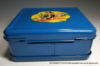 1950 Exceptional HOPALONG CASSIDY LUNCHBOX w.  THERMOS Brilliant Example COMPLETE 11