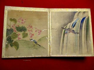 2 - 30 Japanese Antique Bird Flower Hand Drown Pictures Book