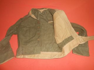 Greek Army : 1954 Brown Battle Blouse Jacket No 5.