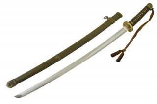 WWII Japanese Samurai Sword SHIN GUNTO World War 2 KATANA WW2 BLADE 2