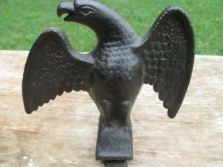 Antique Iron Eagle Patented July 2,  1900 Originally A Snow Ice Catcher