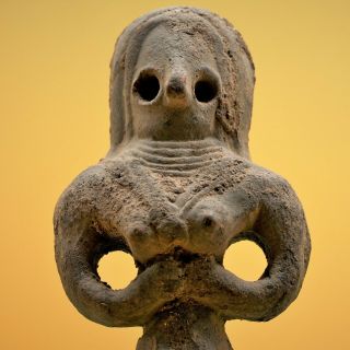 3000 Bc Mehrgarh Indus Valley People Terracotta Fertility Female Pottery Figure
