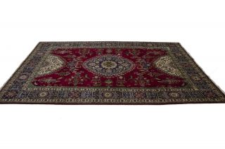 Rare Classic Vintage 6’6X9’4 Signed Persian Area Rug Oriental Home Décor Carpet 2
