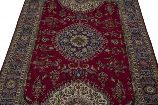 Rare Classic Vintage 6’6X9’4 Signed Persian Area Rug Oriental Home Décor Carpet 8