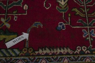 Rare Classic Vintage 6’6X9’4 Signed Persian Area Rug Oriental Home Décor Carpet 9