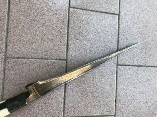 antique pesh kabz choora jambiya dagger sword european epee sabre dolch (360 R) 5