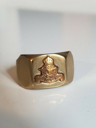 Wwii Royal Canadian Air Force Rcaf Ring