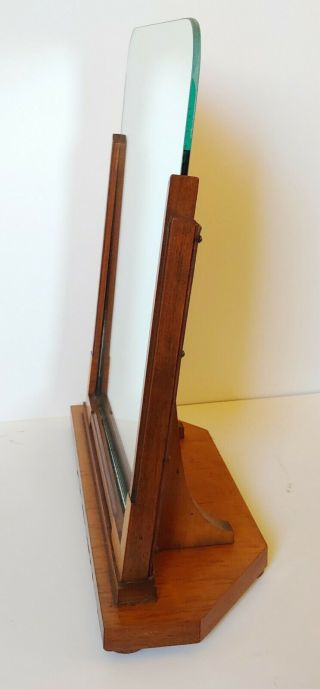 Art Deco Table Shaving Mirror Skyscraper Machine Age,  Paul Frankl Bel Geddes 9