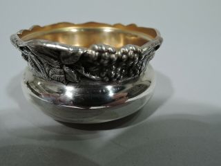 Webster Open Salts - 12 Antique Art Nouveau Bowls - American Sterling Silver 5