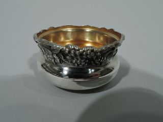 Webster Open Salts - 12 Antique Art Nouveau Bowls - American Sterling Silver 6