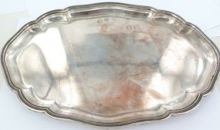 . Lameyer,  Germany.  800 Silver Large Tray.