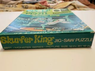 Vintage Jig - saw Puzzle SKURFER KING weird ohs nutty mads MONSTERS MISB CANADA 3