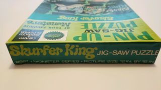 Vintage Jig - saw Puzzle SKURFER KING weird ohs nutty mads MONSTERS MISB CANADA 6
