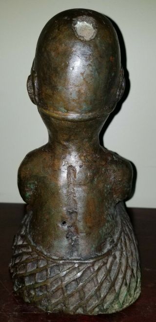 A 19th century African Ashanti bronzes 4