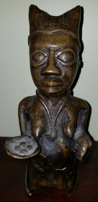 A 19th century African Ashanti bronzes 8