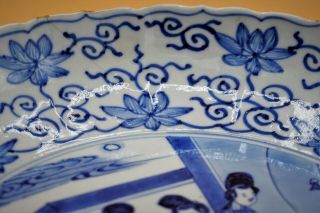 17th Century - Rare FINE Antique Kangxi CHINESE Porcelain PLATE Dish SIGNED Ming 8