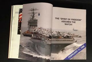 USS George Washington CVN 73 / 1996 Mediterranean Gulf Deployment Cruise Book 5