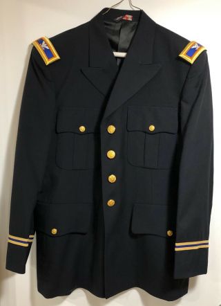 Us Army Aviator Colonel Helicopter Chopper Pilot Dress Blues Uniform Named