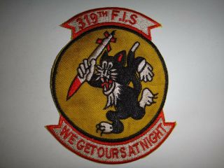 Korea War (1950 - 53) Us Air Force 319th Fighter Interceptor Squadron Patch