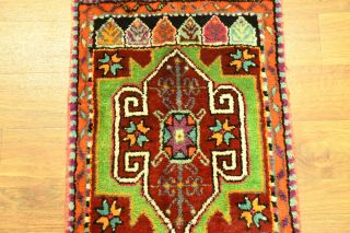 Fantastic Olive Red 2x4 Oushak Turkish Oriental Area Rug 6