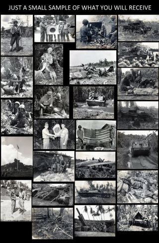 400 Photos Estate Usmc Combat Photographer Japanese Tanks Planes China Wwii Ww2