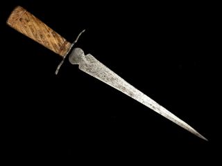 European Hunting Dagger Dirk Knife 18th / 19th Century