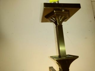 Custom Milwaukee made Brass light Gallery chandelier Oak park - retails $910 4