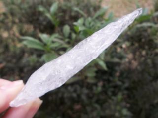 BIG FOUR INCH DOVETAIL RARE CRYSTAL QUARTZ ARROWHEAD AWESOME MUSEUM QUALITY 7